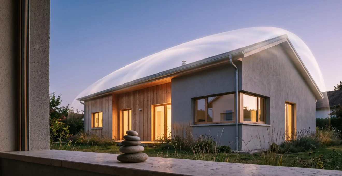 Maison protégée symbolisant l'équilibre entre une couverture d'assurance habitation complète et un budget maîtrisé