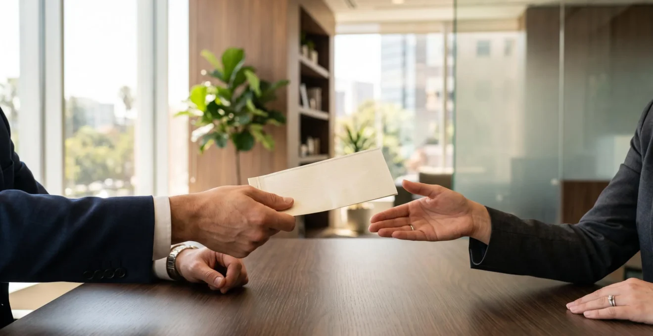 Remise d'un moyen de paiement securise entre deux personnes lors d'une transaction financiere importante